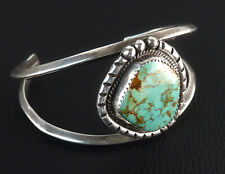 Großer Türkis Armreif Armspange Armband Silber 18cm Indianerschmuck? Mexiko?