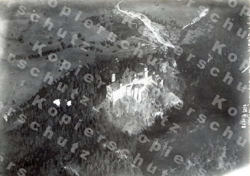 Luftaufnahme schloß - luftaufnahme,