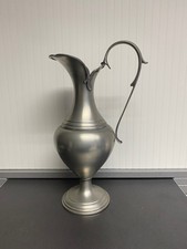 Zinn Vase Henkelvase Engel