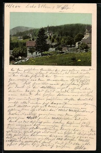 Schierke ortspartie mit - schierke,,