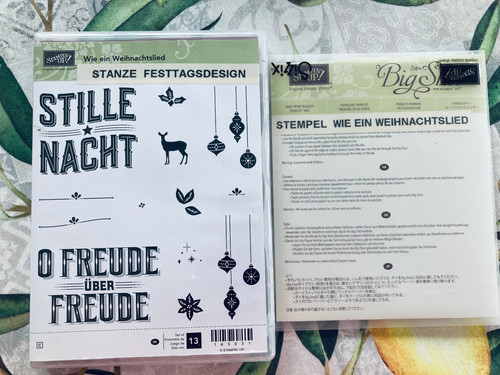 Stampin stempelset wie ein - up,