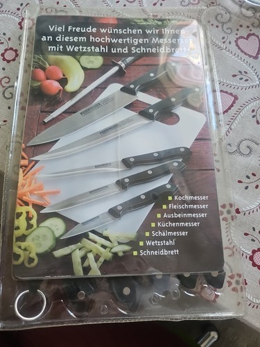 Luxus messer set teilig - luxus-messer-set, mit