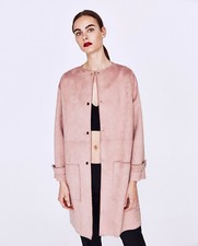 ZARA WILDLEDERMANTEL