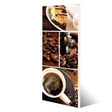 banjado Magnettafel 30x75cm Memoboard Metall Pinnwand Küche Kaffee magnetisch