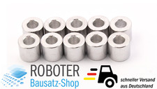 10x Aluminium Distanzhülse
