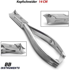 Kopfschneider Kopfzange Nagelschere Nagelzange 14cm Fußpflege Fußnagel Diabetike