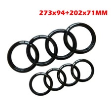 Schwarz Glänzend Satz V+H