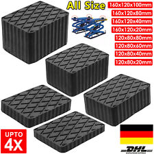 4 Stk Gummiklotz Gummiklötze Gummiauflage Gummiteller Hebebühne Grubenheber Satz