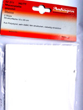 2 Mauerplatten Putz HO / TT