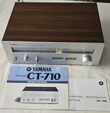 Yamaha CT-710  Natural Sound  AM/FM STEREO Tuner NFB PLL  MPX Vintage  Japan 