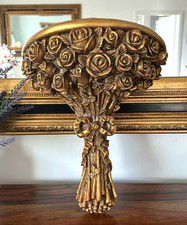 Wandkonsole Barock gold