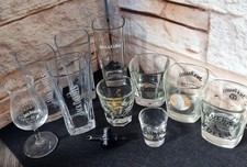 Jack Daniels Gläser Konvolut  10 Stück  + Ausgießer