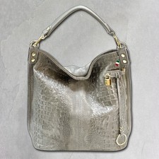 Beuteltasche Shopper grau