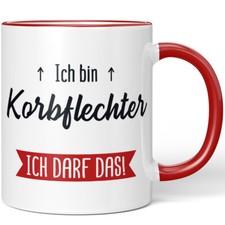 Ich bin Korbflechter. Ich darf