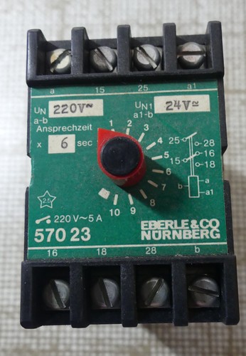 Zeitrelais eberle 570 - 570, 23