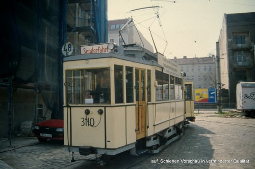 Dia 3110 tram - tram, straßenbahn