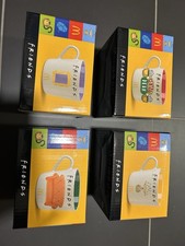 Mc Donalds - Alle 4 Limitierten Friends Tassen Coffee mugs Cups 2025 NEU und OVP