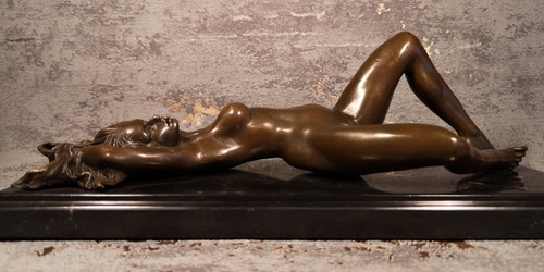 Bronze figur erotik - figur, statue