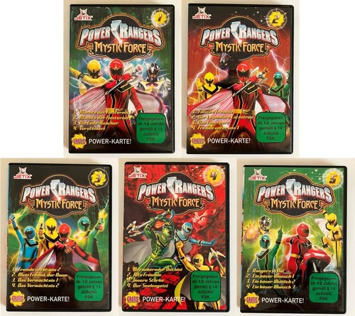 Jetix power rangers - rangers, mystic