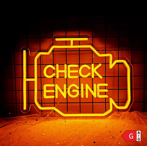 Check engine neon led - engine,