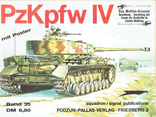 Waffen arsenal 035 pzkpfw - waffen-arsenal, iv