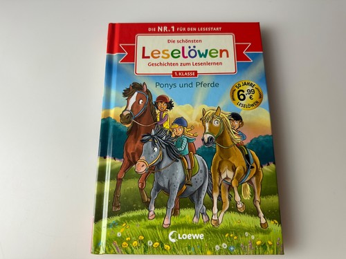 Buch jahre leselöwen ponys - buch,