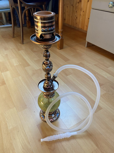 Orientalische wasserpfeife - orientalische,