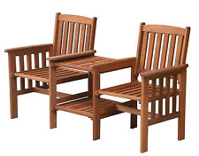 Hartholz Gartenbank 2-Sitzbank