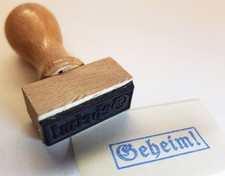 Stempel Geheim Wehrmacht