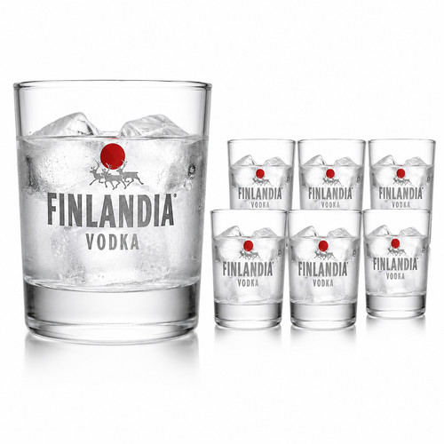 Finlandia vodka glas - finlandia,