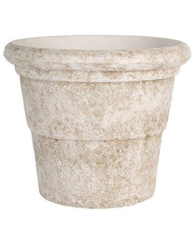 Blumentopf mineralwerkstoff - blumentopf,