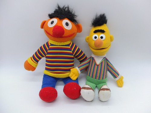 Ernie und bert - und, plüschtier
