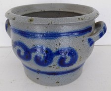 Alt Schmalztopf Salzglasur