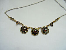 34113 Halskette Collier Granat