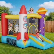 Aufblasbare Hüpfburg mit