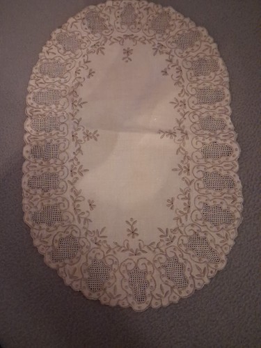 Tischdeckchen oval elegant - oval,