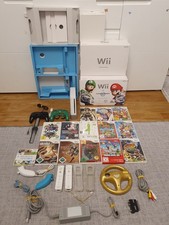 Nintendo Wii Mario Kart 14 Spiele Weiß Spielekonsole OVP große Spiele Sammlung