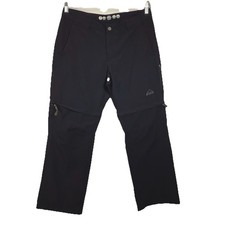 McKinley Kombihose Wanderhose Hose Damen Gr.25 Kurzgrösse Schwarz Dry Plus