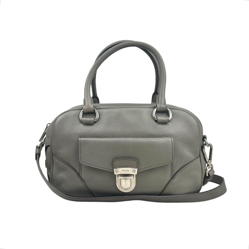 Prada vitello daino zip - vitello,