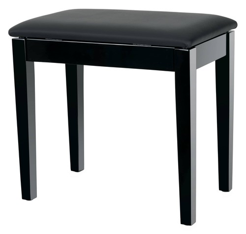 Hocker klavierbank schwarz - klavierbank,