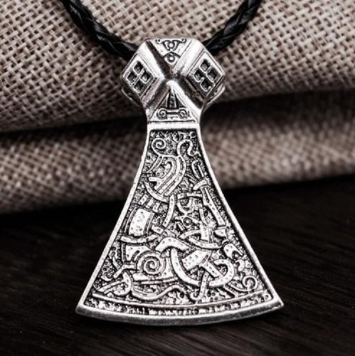 Axtblatt anhänger vikinger - anhänger,