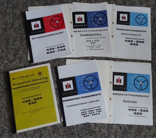 Handbücher ihc 433 533 - 433, 633