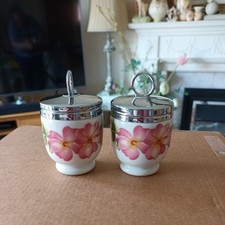 2 x einzelnes Royal Worcester