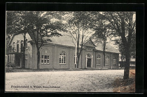 Ansichtskarte friedrichsfeld - ansichtskarte,