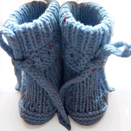 Babyschuhe gestrickt - babyschuhe,,