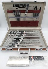 Laudmann Küchenmesser / Kochmesser Set im Koffer, neuwertig