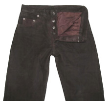 MODEKA Herren- LEDERJEANS /