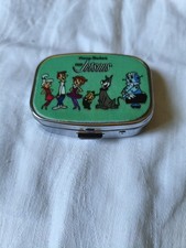 The Jetsons Hanna Barbera Pillendose Metall Aufbewahrungsdose 4x6cm Top Zustand