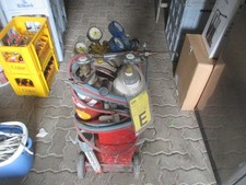 Gasflaschen 10Liter zum hart Löten / Schweißen mit Wagen und Schlauch in Hamburg