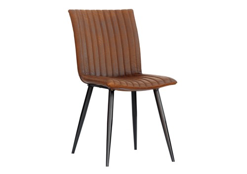 Stuhl echtleder 44x56x89 - echtleder,